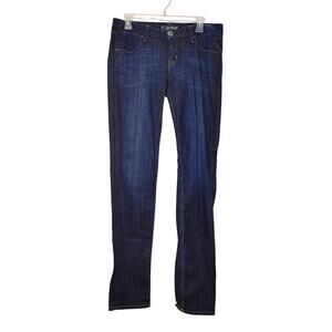 Hudson Straight Jeans Dark Wash Denim USA Made Mid Rise Womens Size 29